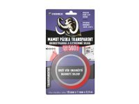 Páska oboustranná a extrémně silná, MAMUT PÁSKA TRANSPARENT