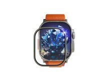 Safírová ochrana displeje pro Apple Watch Ultra s ocelovým rámečkem