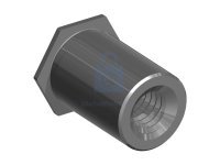 Sloupek distanční uzavřený S-BSOS, nerez serie 300