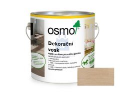 Vosk dekorační transparentní Bříza 3136, OSMO