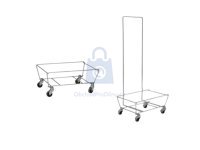 Vozík sběrný WKS pod nákupní košíky