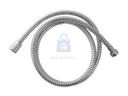 Hadice sprchová, černo/stříbrná, rotační, PVC, VIKING