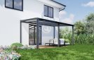 Pergola hliníková, mléčný dutinkový polykarbonát 16 mm, CRSklo