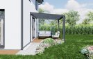 Pergola 3x4 m, antracit