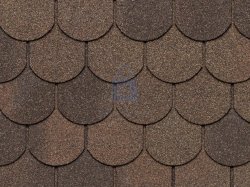 Šindel střešní, TOP SHINGLE TRADITIONAL, 535 SHADED BROWN, Tegola