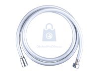 Hadice sprchová, stříbrná, PVC, FRESHHH