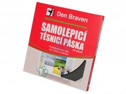 Páska samolepicí těsnící do dveří a oken, Den Braven