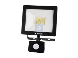 Reflektor úsporný LED, s detektorem pohybu, Platinium