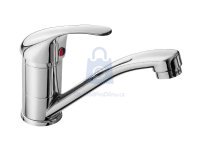 Baterie stojánková dřezová s ramínkem nahoru, chrom, BALLETTO