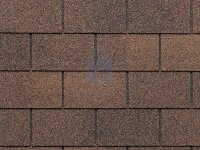 Šindel střešní, TOP SHINGLE RECTANGULAR, 434 SHADED BROWN, Tegola