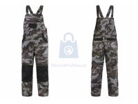 Kalhoty pracovní s laclem dětské CAMO, CXS