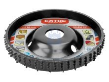 Kotouč rašplový/frézovací na dřevo, EXTOL PREMIUM