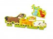 Puzzle - Zvířátka a číslice, 10 dílků
