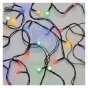 Řetěz vánoční cherry LED, kuličky, venkovní i vnitřní, multicolor, programy, časovač, EMOS