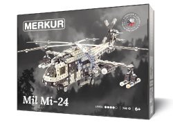 Merkur stavebnice - Vrtulník Mil Mi-24, 746 dílů