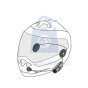 Bluetooth headset pro uzavřené a otevřené přilby Interphone U-COM3