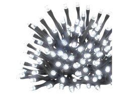 Řetěz vánoční spojovací LED, rampouchy, venkovní, studená bílá, Standart, EMOS