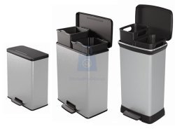 Odpadkový koš Deco Bin Duo, Curver