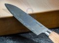 Nůž Gourmet Damascus, Santoku, rukojeť zebrawood