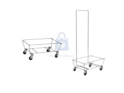 Vozík sběrný WKS pod nákupní košíky