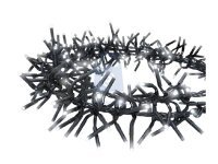 Řetěz vánoční LED, ježek, venkovní i vnitřní, studená bílá, časovač, EMOS