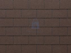 Šindel střešní, ECO ROOF Rectangular, 032 MIXED BROWN, Tegola