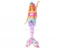 Barbie svítící mořská panna s pohyblivým ocasem, Mattel