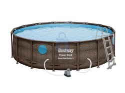 Bazén Power Steel Rattan Swim Vista 4,88 x 1,22 m - 56725