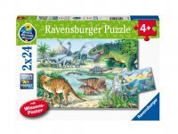 Puzzle dinosauři 2x24 dílků