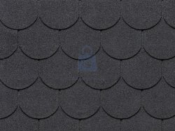 Šindel střešní, TOP SHINGLE TRADITIONAL, 060 BLACK, Tegola