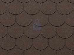Šindel střešní, ECO ROOF Traditional, 032 MIXED BROWN, Tegola