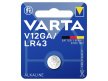 Alkalická knoflíková baterie Varta LR43 (V12GA, AG12)