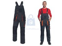 Kalhoty pracovní s laclem EMERTON FLANNEL