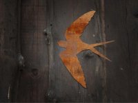 Dekorace zahradní VLAŠTOVKA V LETU, Corgarden