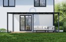 Pergola 4x6 m, antracit