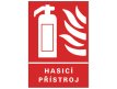 Tabulka bezpečnostní - Hasící přístroj