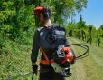 Křovinořez motorový zádový profi RM-520ES, ECHO