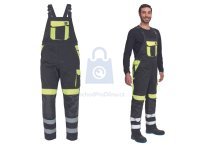 Kalhoty pracovní s laclem MAX VIVO RFLX, Cerva