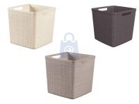 Úložný box Jute Cube, 17 l, Curver