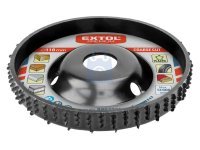 Kotouč rašplový/frézovací na dřevo, EXTOL PREMIUM