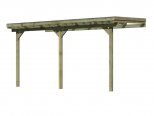 dřevěná pergola
