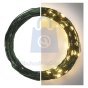 Řetěz vánoční nano LED, zelený, venkovní i vnitřní, teplá bílá, časovač, EMOS