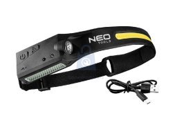 Čelovka se sensorem pohybu, NEO tools