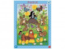 Puzzle Krtek a velikonoce 40 dílků