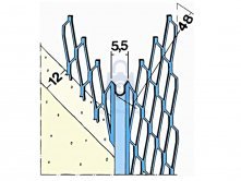 ochranný roh pro omítky 1138 "Z"