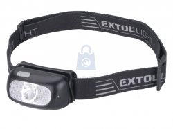 Čelovka CREE XPG LED, USB nabíjení, EXTOL LIGHT