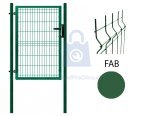 Branky pro plotové dílce zelené