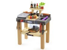 Dětská letní kuchyňka s pecí na pizzu