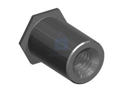 Sloupek distanční uzavřený S-BSO4, nerez serie 400