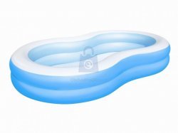 Nafukovací bazén laguna modrý - 2,62 x 1,57 x 0,46 m